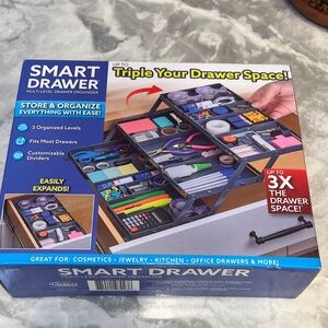 Smart Drawer Multilevel Organizer - Gray